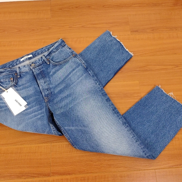 NEW GRLFRND The Helena straight leg high rise jeans - Picture 5 of 11